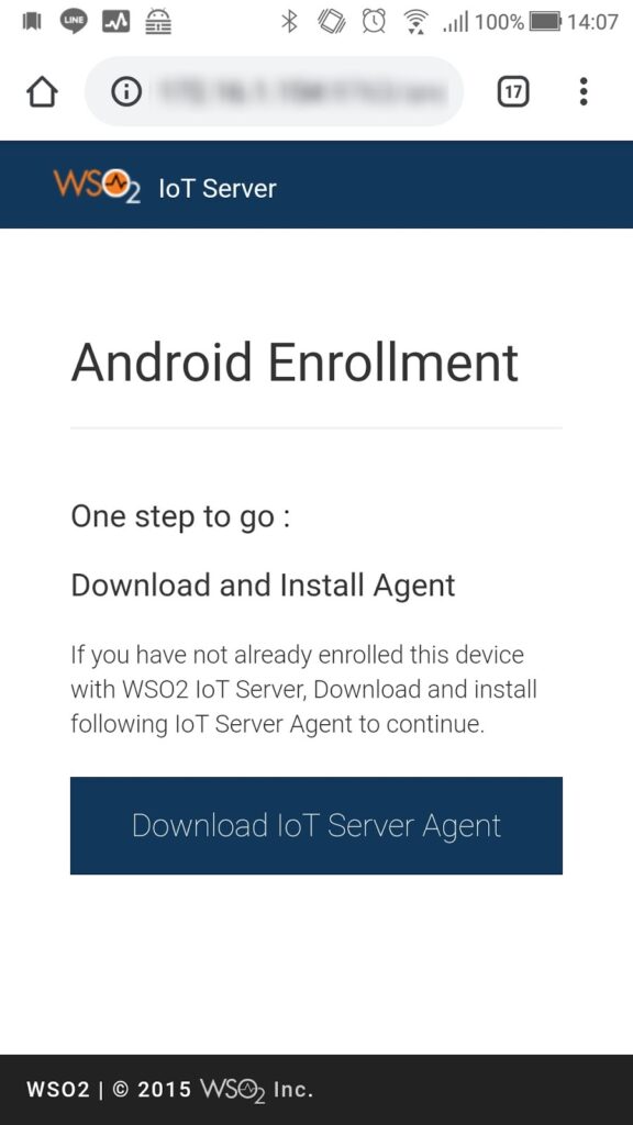 Android 掃描 QR Code 後安裝代理程式