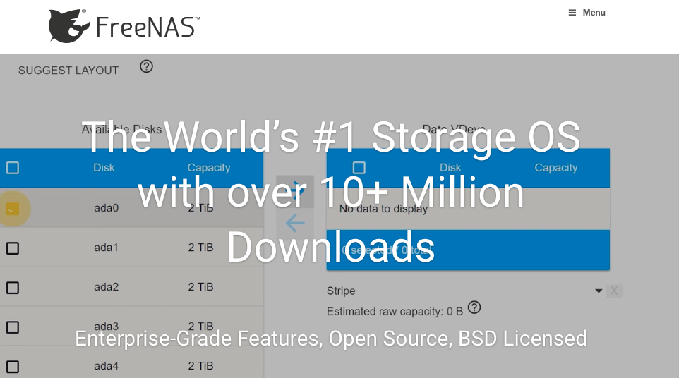 開源網路儲存伺服器：FreeNAS (一)