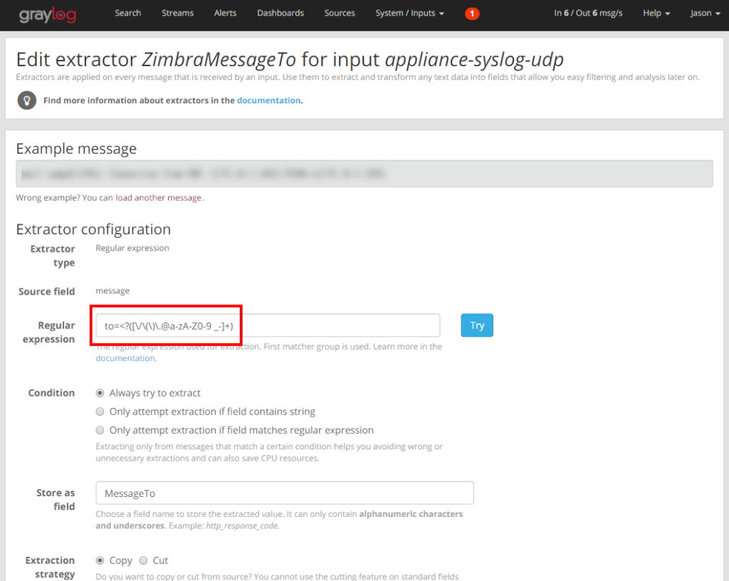 Zimbra Extractors 剖析式寫法