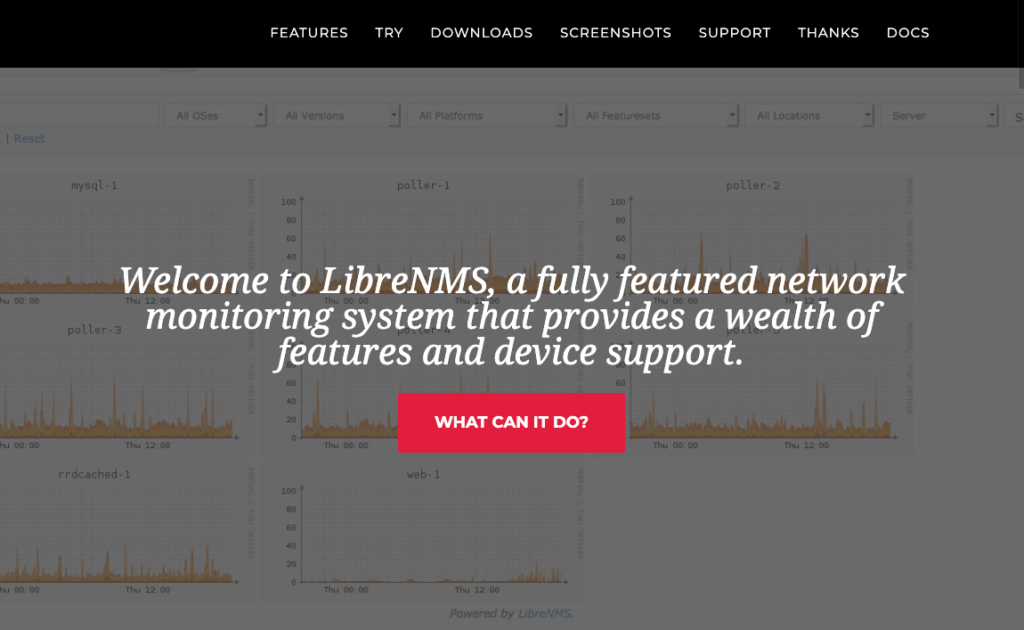 開源網路裝置服務監控系統：LibreNMS (二)