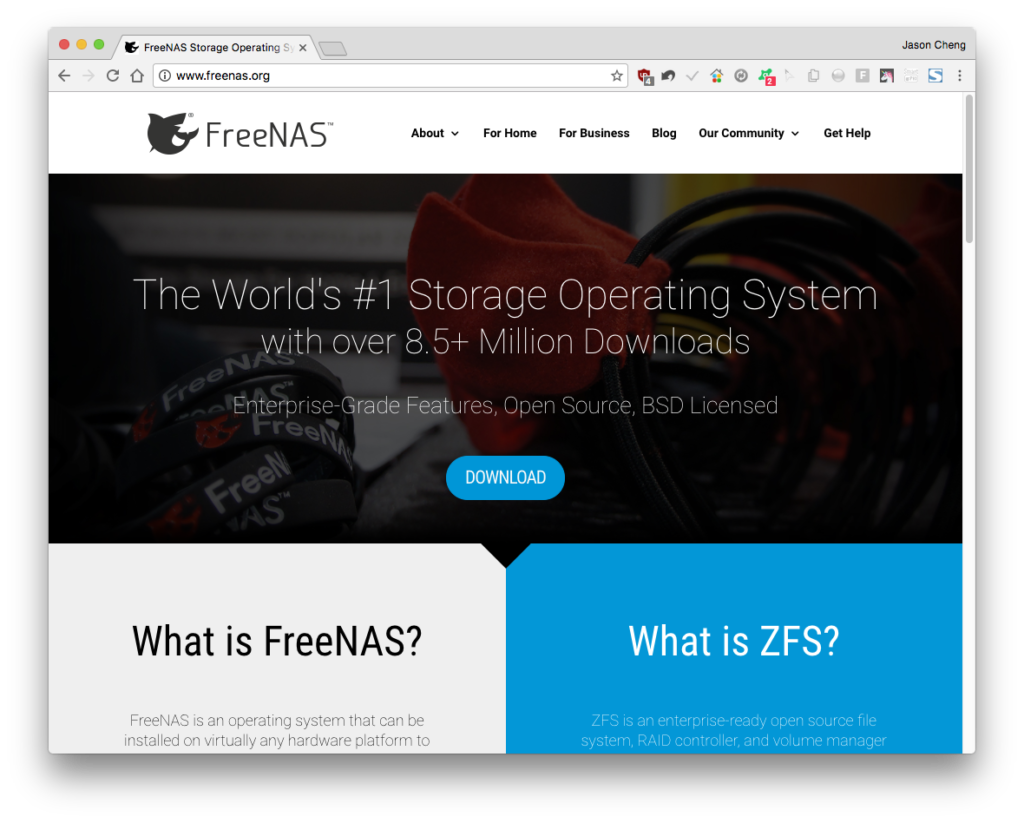 「FreeNAS」