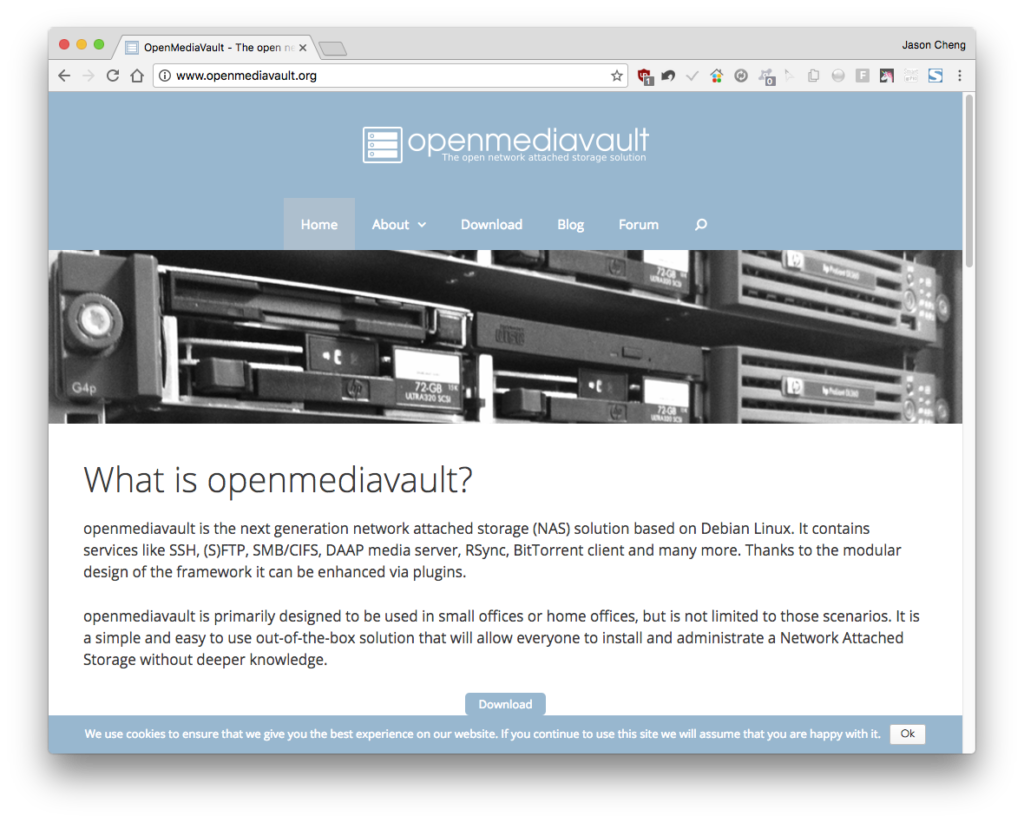 「OpenMediaVault」