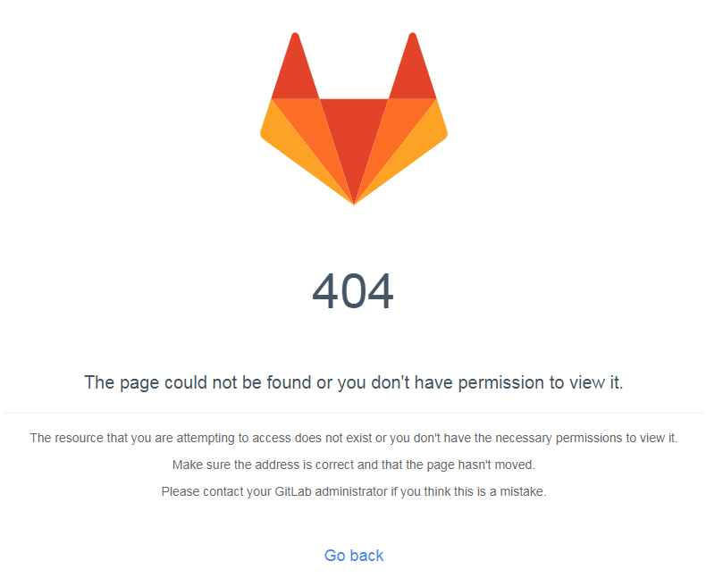 GitLab Repository 404 無法開啟問題處理