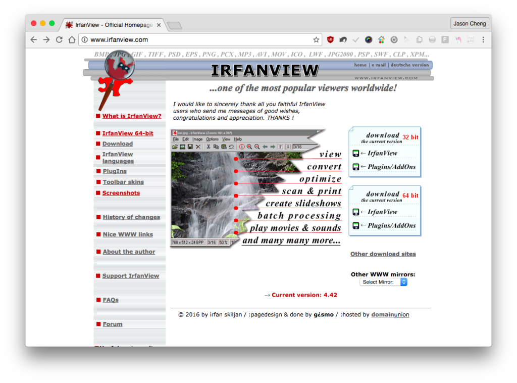 「IrfanView」