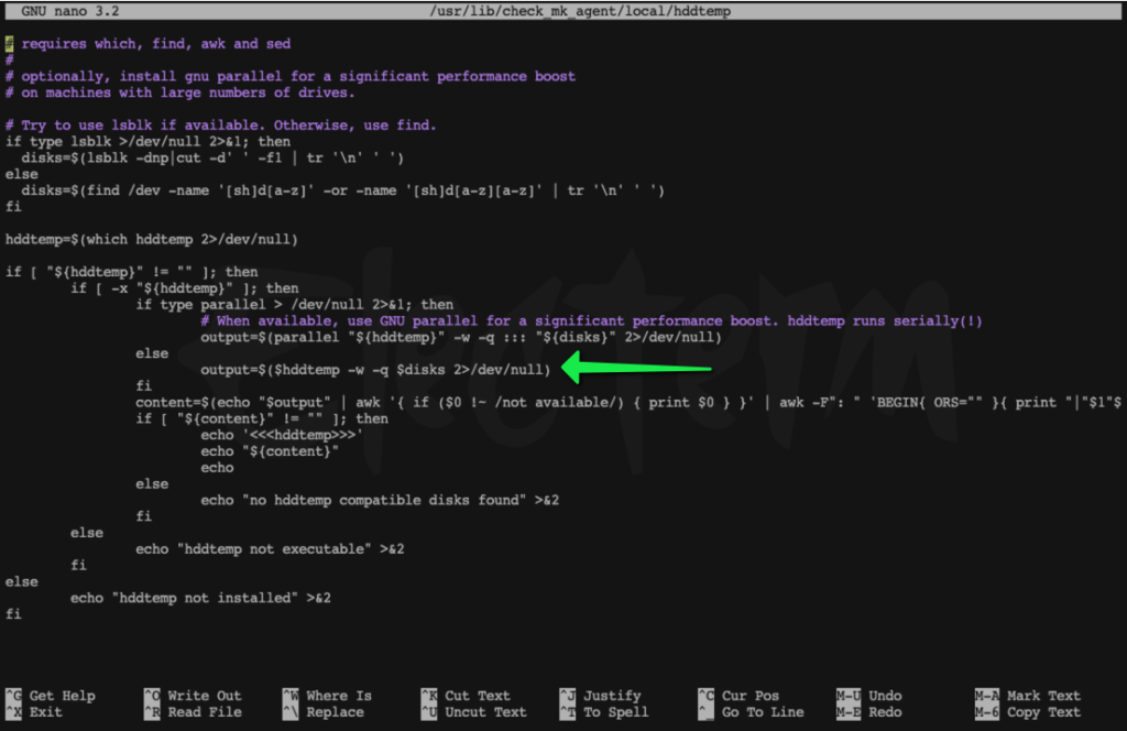 check＿mk hddtemp 程式修改後