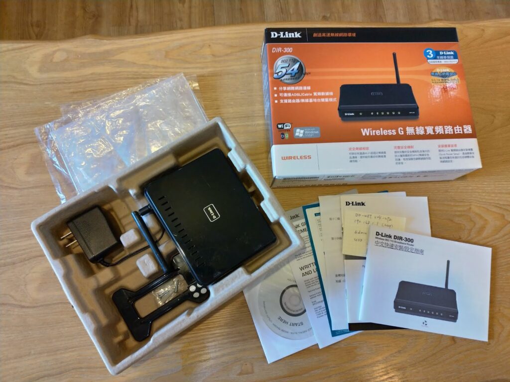已刷 dd-wrt 的 D-Link DIR-300