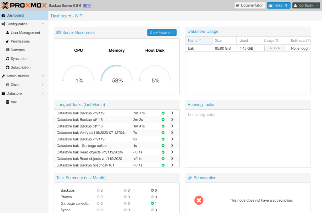 Proxmox BS Beta 版小試