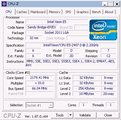 ESXi VM CPU 資訊