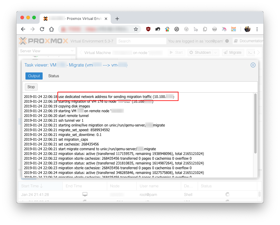 WebUI 遷移已走預設網路介面