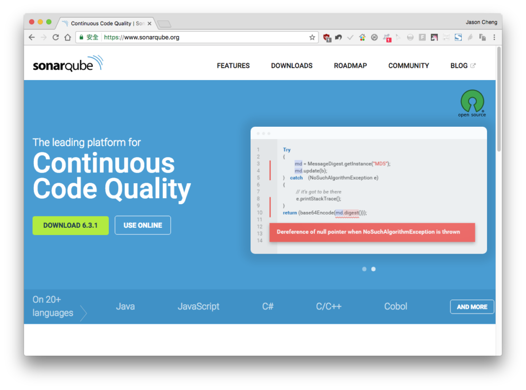 「SonarQube」
