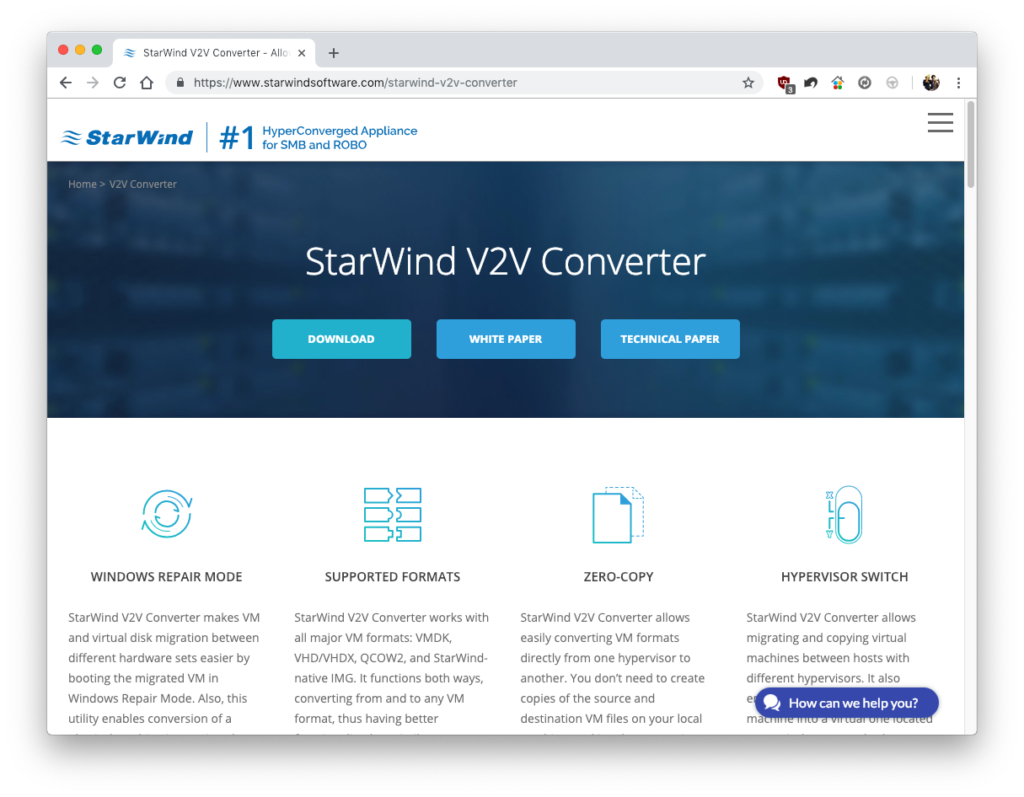 StarWind V2V Converter