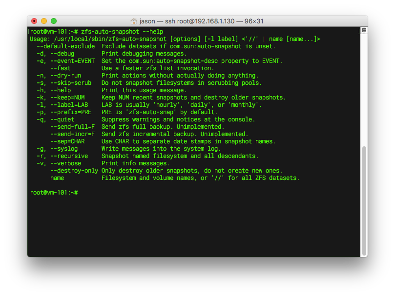 zfs-auto-snapshot 時區問題修正版